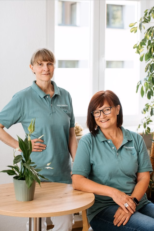 Petra Heidenfelder und Claudia Neubauer