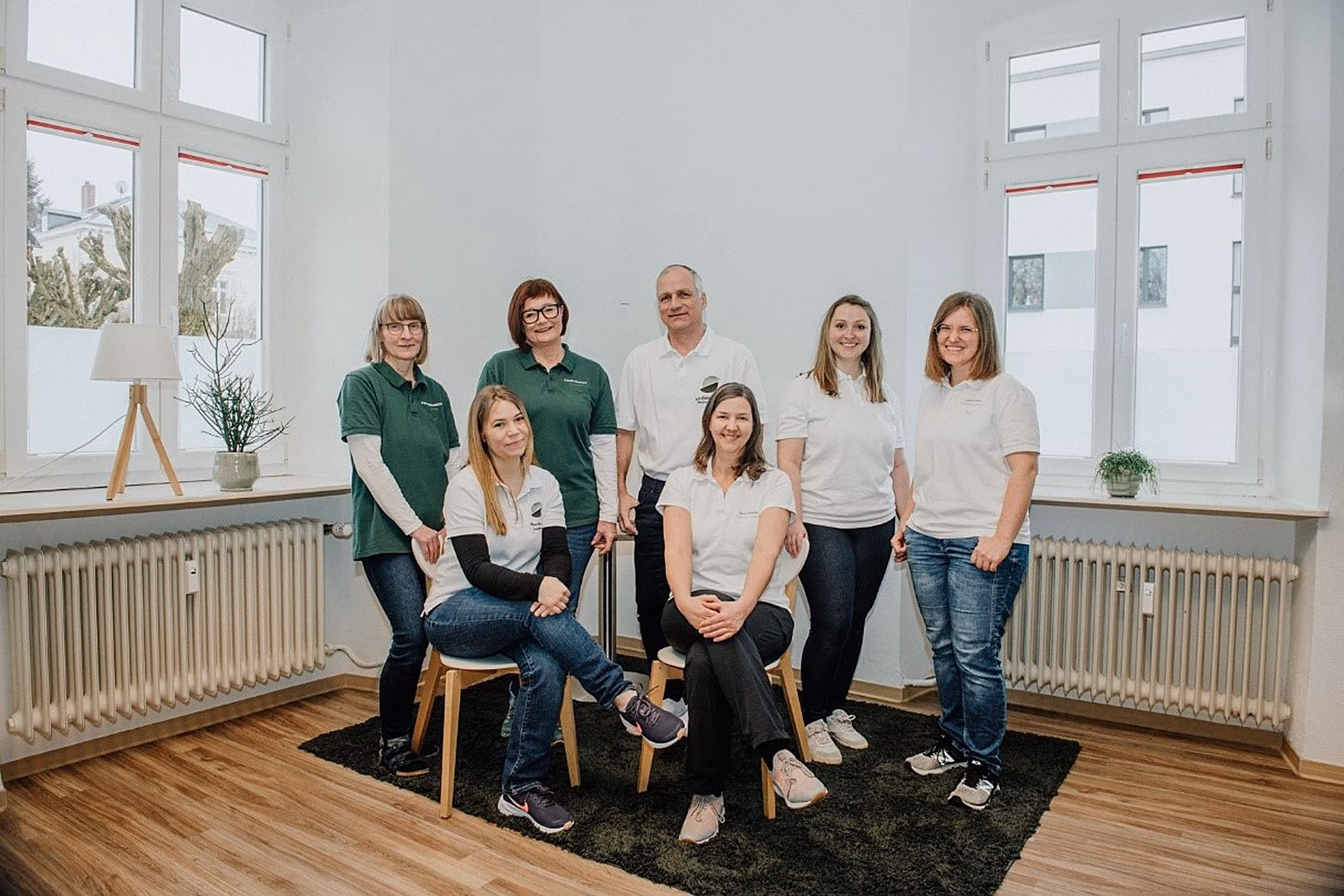 Das Team der Praxis für Physiotherapie in Selb